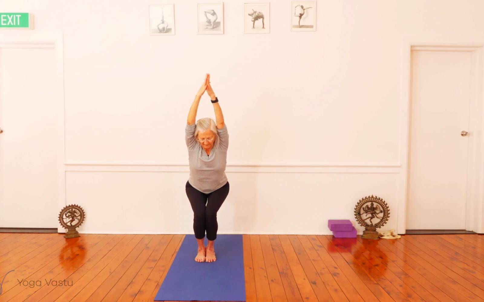 Online Iyengar yoga videos | Intense Backbends Class with Splits (Advanced)
