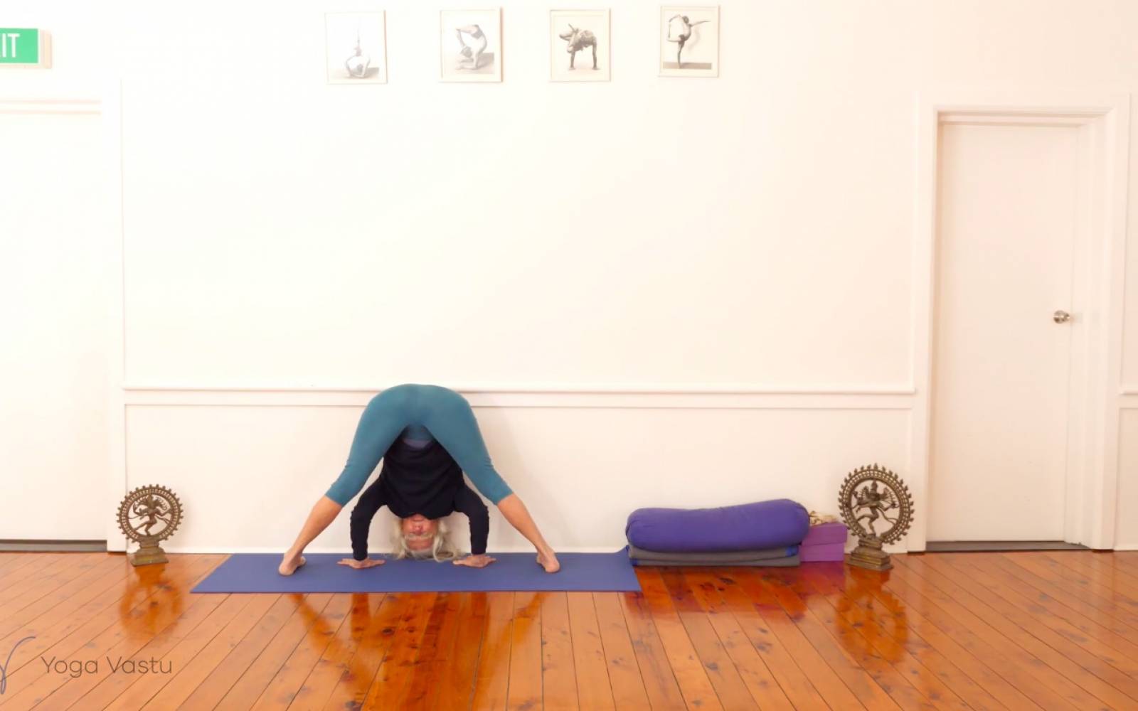 Online Iyengar yoga videos | Restorative and Pranayama with Different Support Configurations (Advanced)