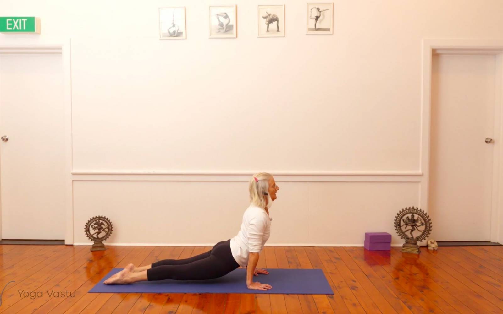 Online Iyengar yoga videos | Backbends: Ustrasana and Urdhva Dhanurasana (Level 1/2)