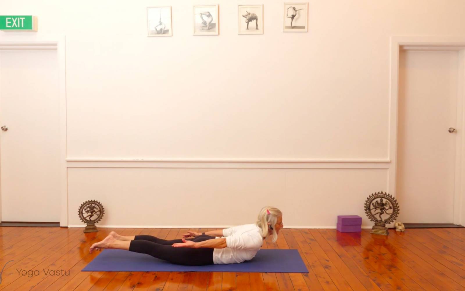 Online Iyengar yoga videos | Backbends: Ustrasana and Urdhva Dhanurasana (Level 1/2)