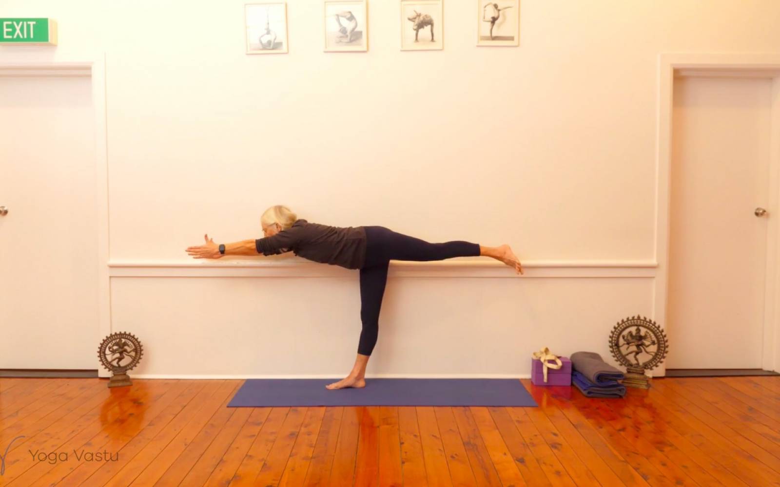 Online Iyengar yoga videos | Exploring Standing Poses with Support (Level 1/2)