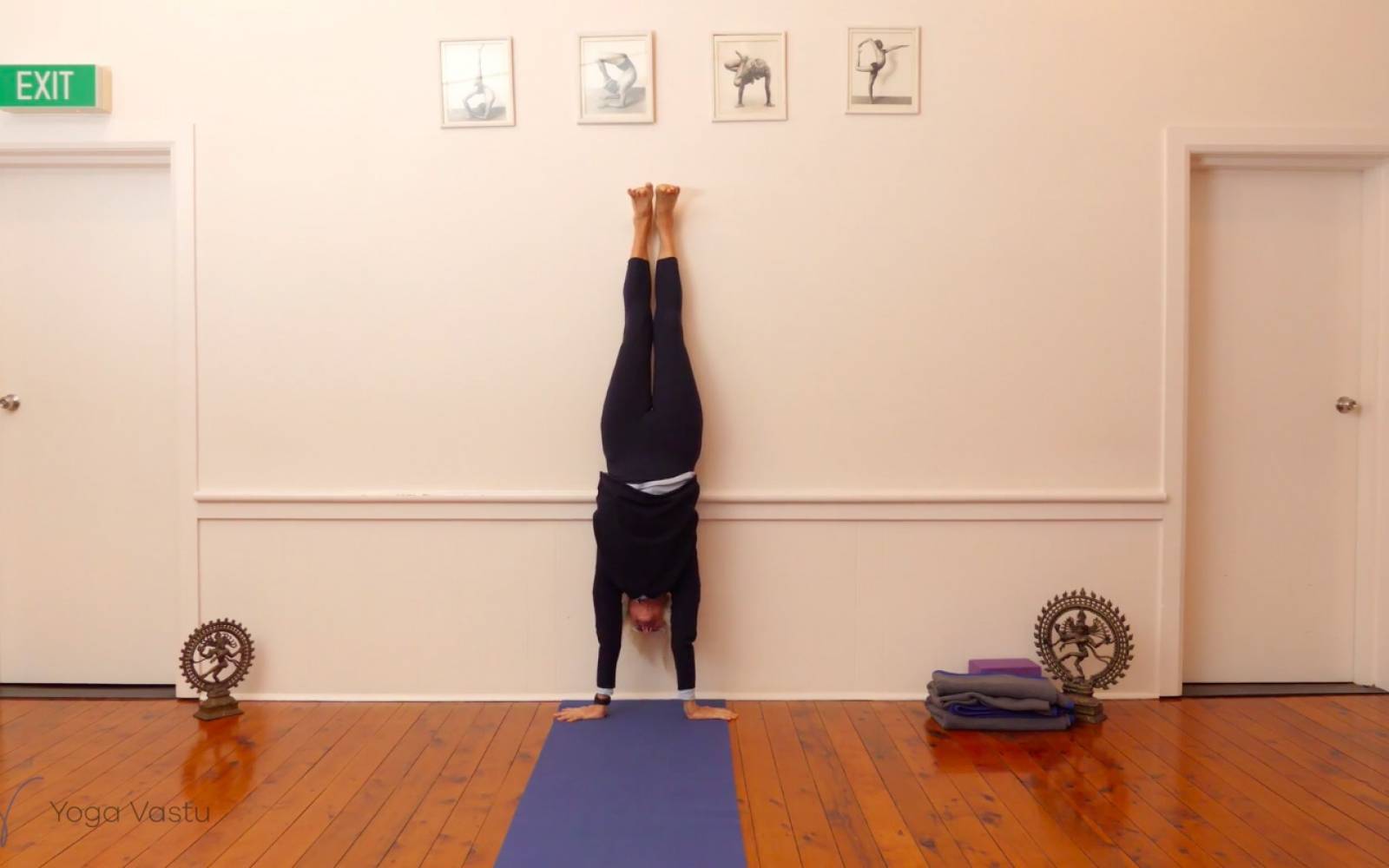 Online Iyengar yoga videos | Forward Bends with a Focus on Legs (Level 3)