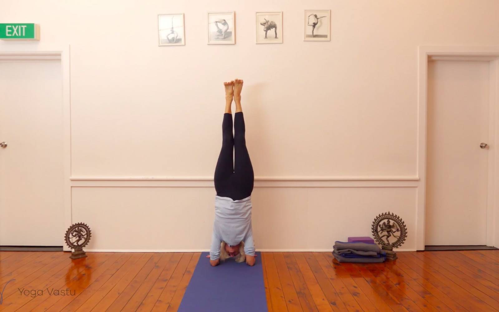 Online Iyengar yoga videos | Forward Bends with a Focus on Legs (Level 3)