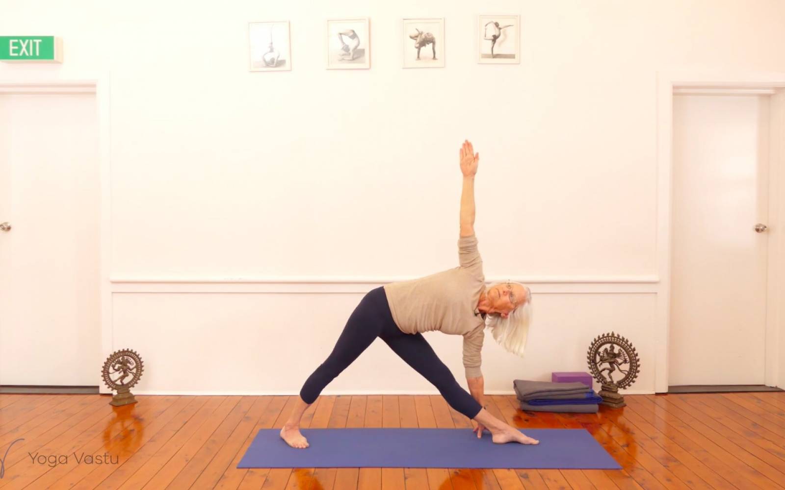 Online Iyengar yoga videos | Discovering Connections in Forward Bends (Advanced)