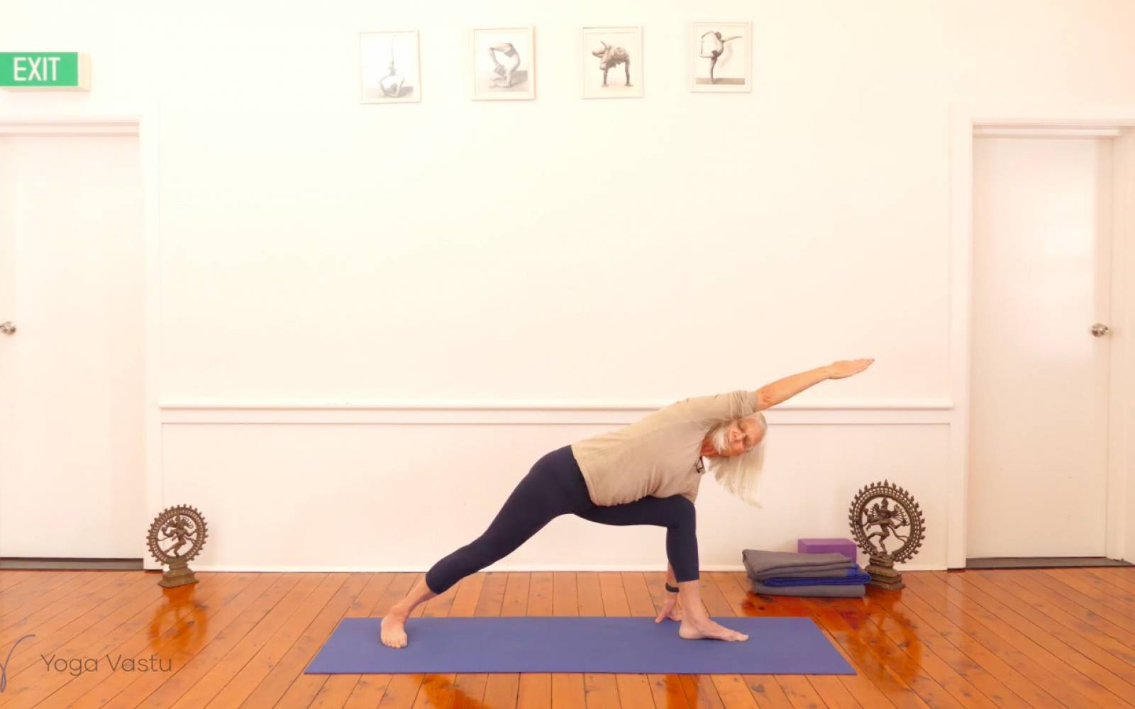 Online Iyengar yoga videos | Discovering Connections in Forward Bends (Advanced)