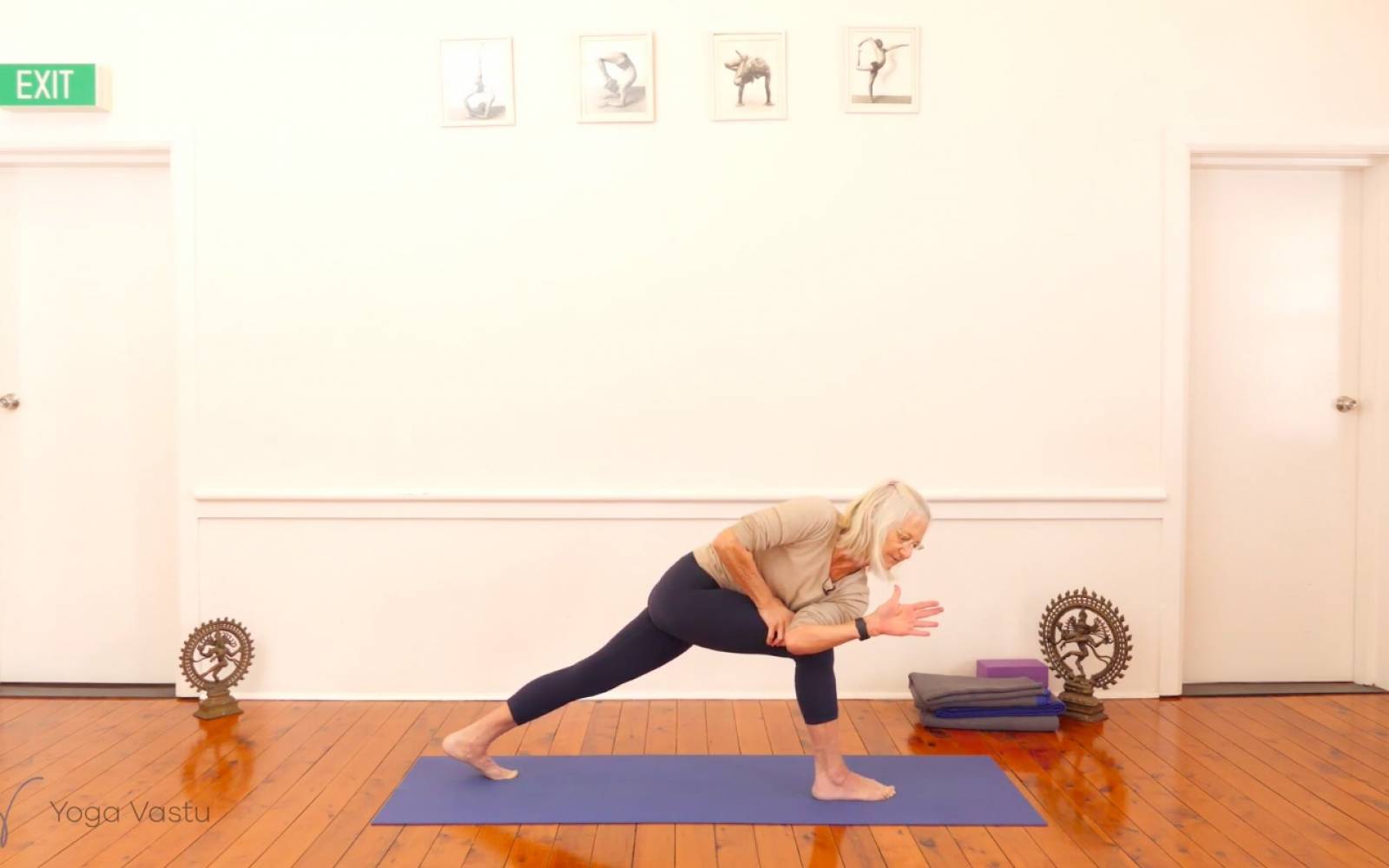 Online Iyengar yoga videos | Discovering Connections in Forward Bends (Advanced)