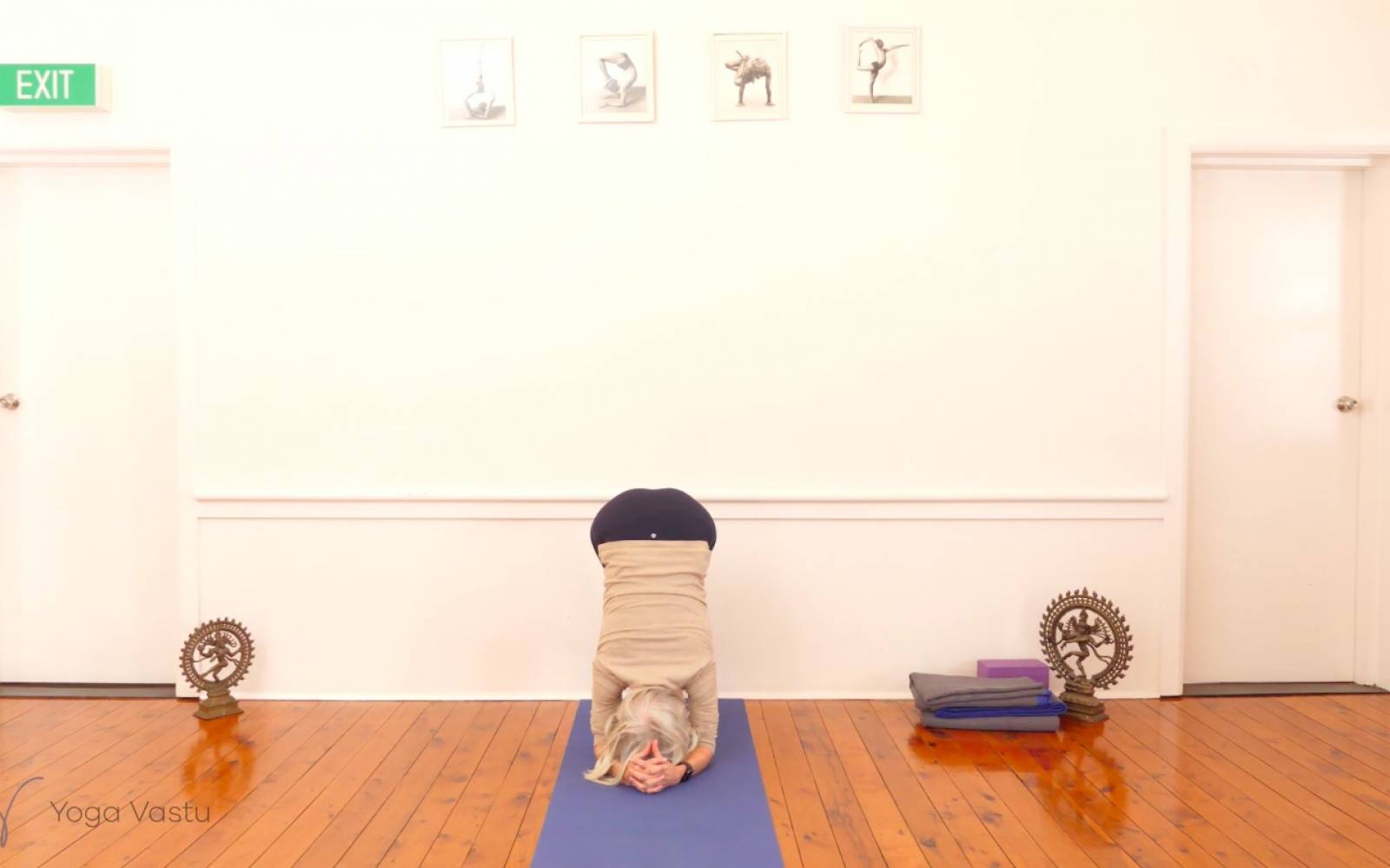 Online Iyengar yoga videos | Discovering Connections in Forward Bends (Advanced)