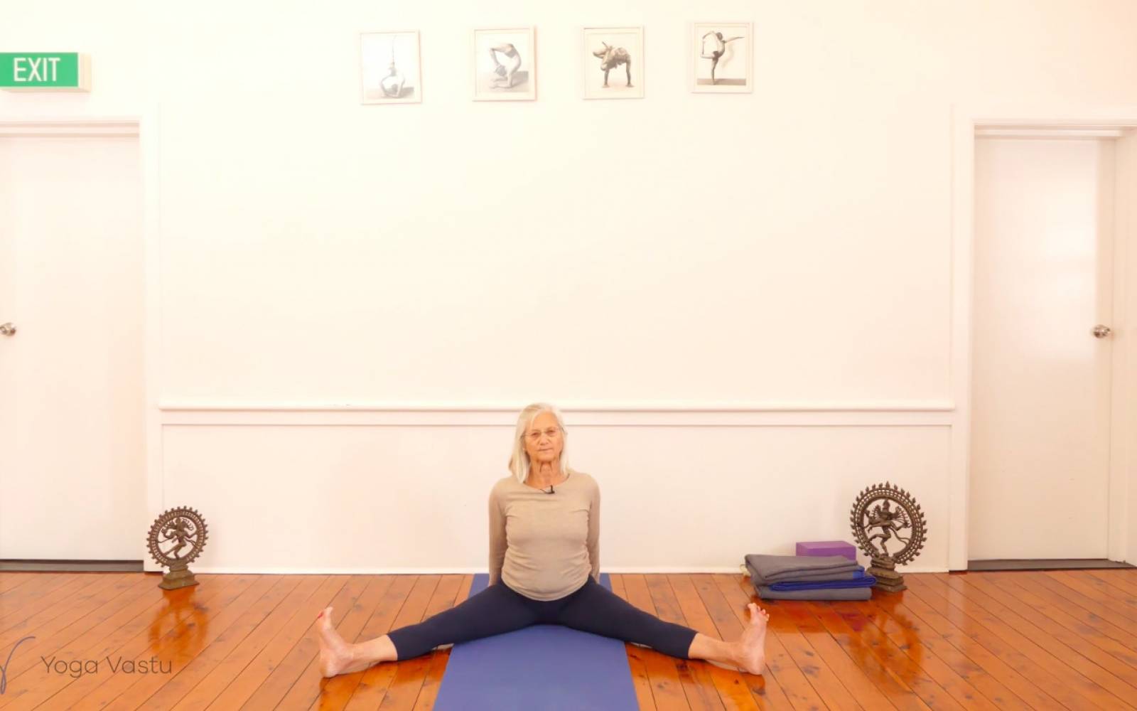 Online Iyengar yoga videos | Discovering Connections in Forward Bends (Advanced)