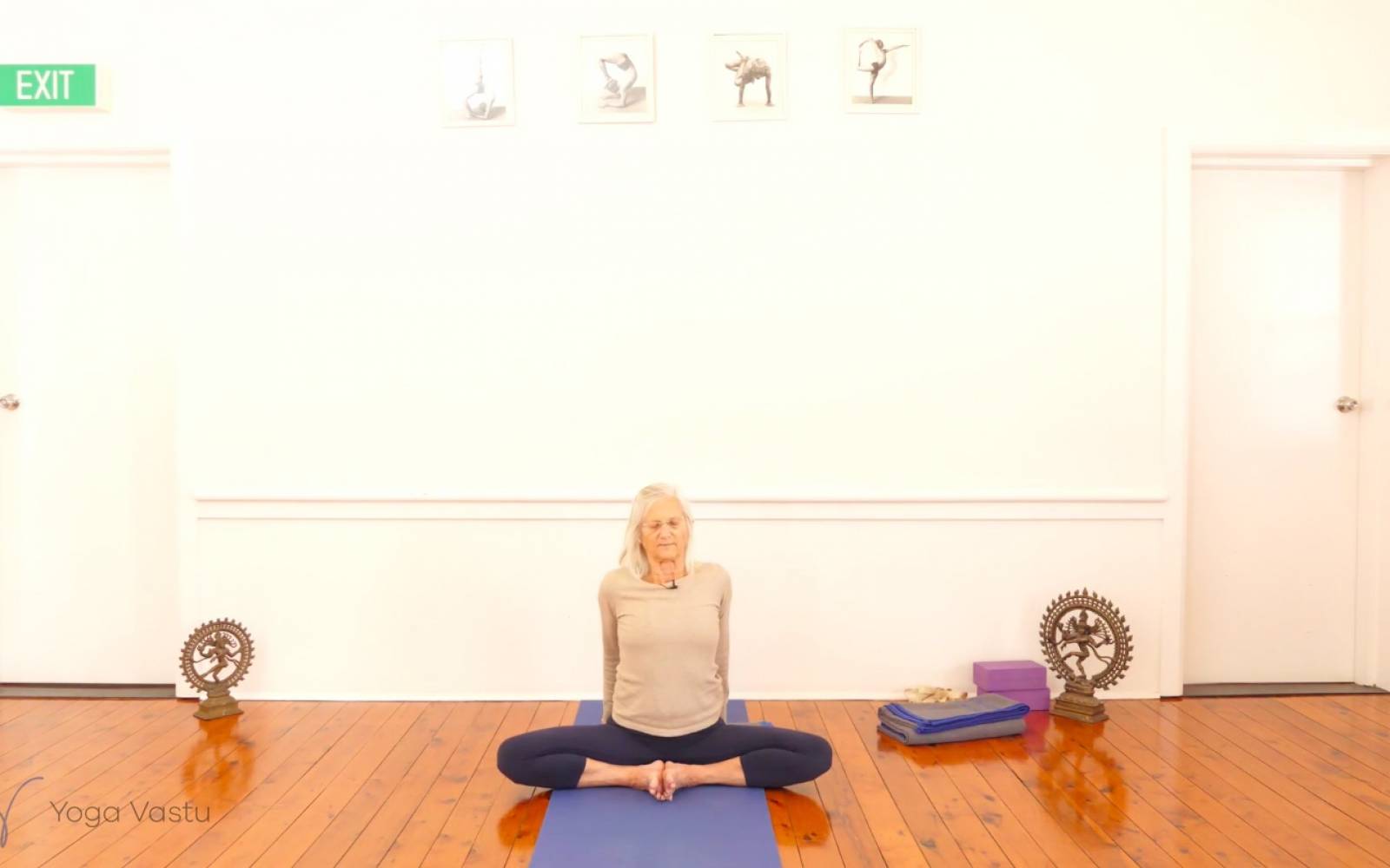 Online Iyengar yoga videos | Discovering Connections in Forward Bends (Advanced)