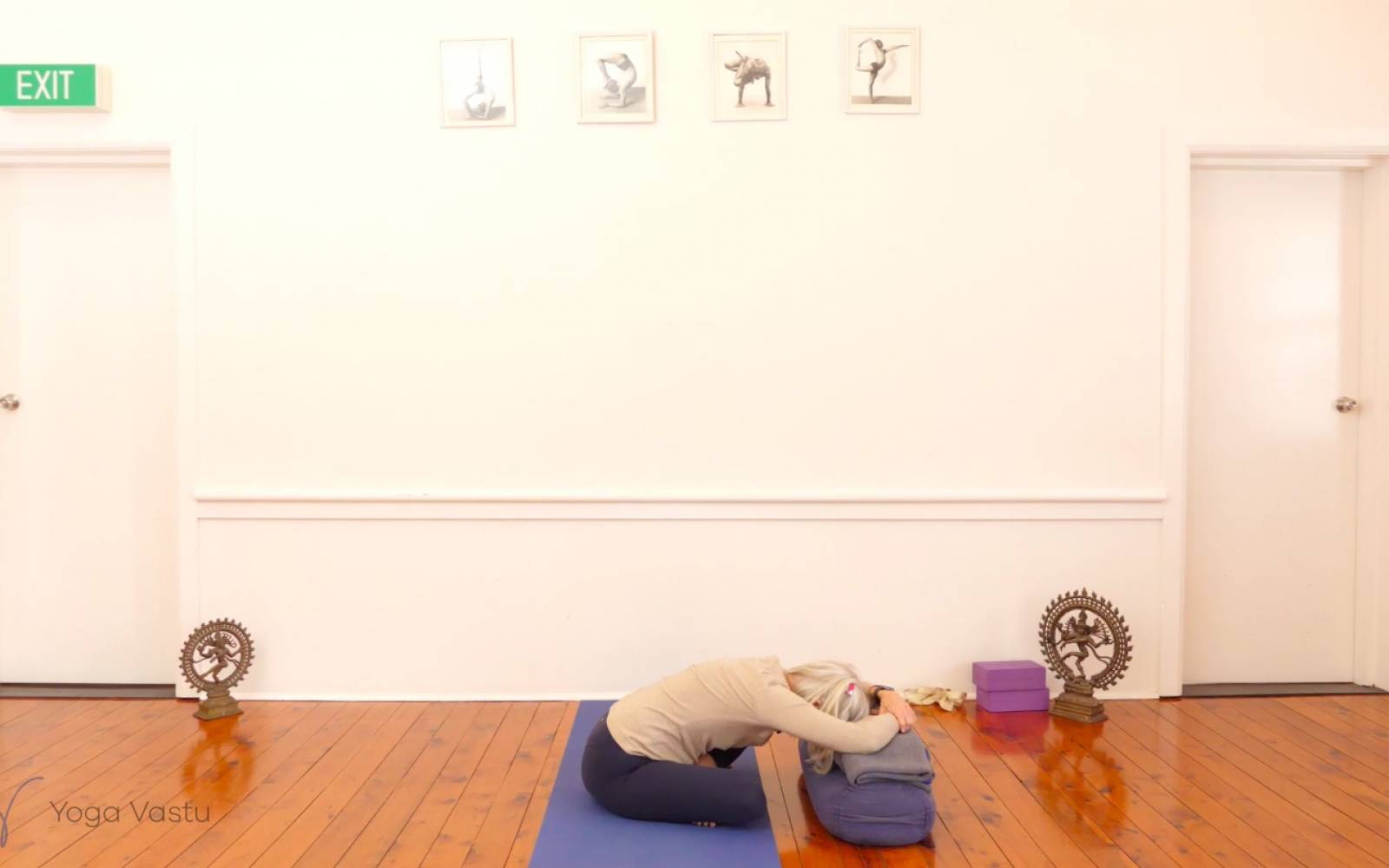 Online Iyengar yoga videos | Discovering Connections in Forward Bends (Advanced)