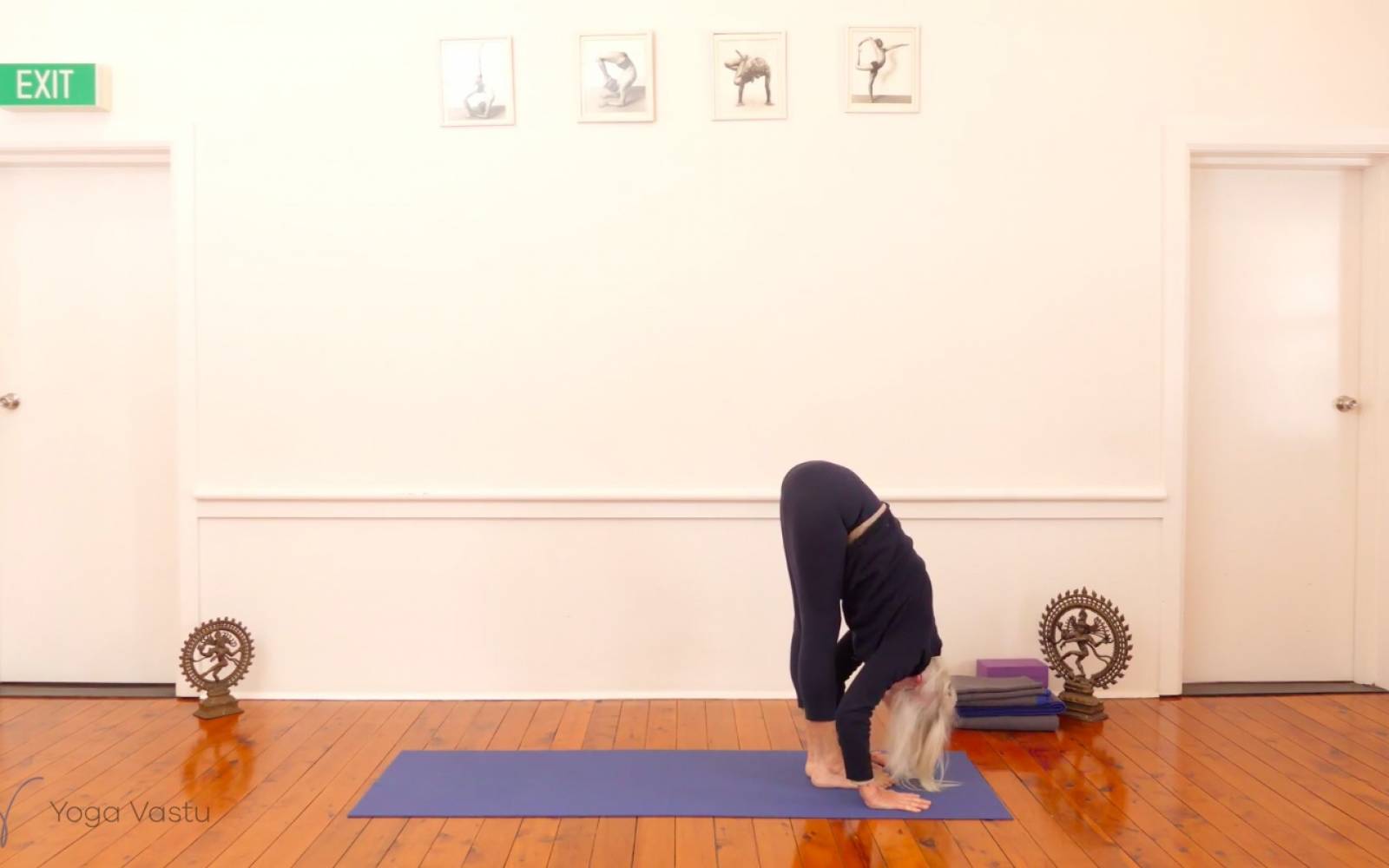 Online Iyengar yoga videos | Discovering Connections in Forward Bends (Advanced)