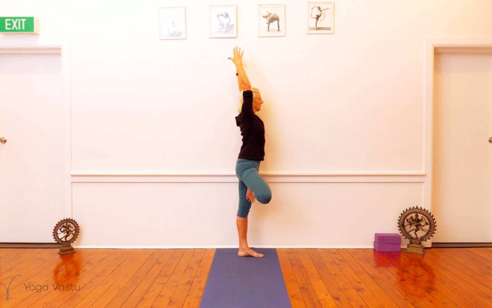Online Iyengar yoga videos | Mindfulness in Forward Bends (Level 3)