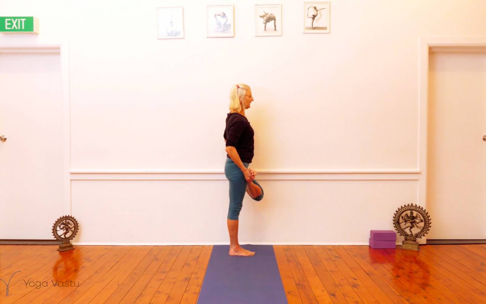Online Iyengar yoga videos | Mindfulness in Forward Bends (Level 3)