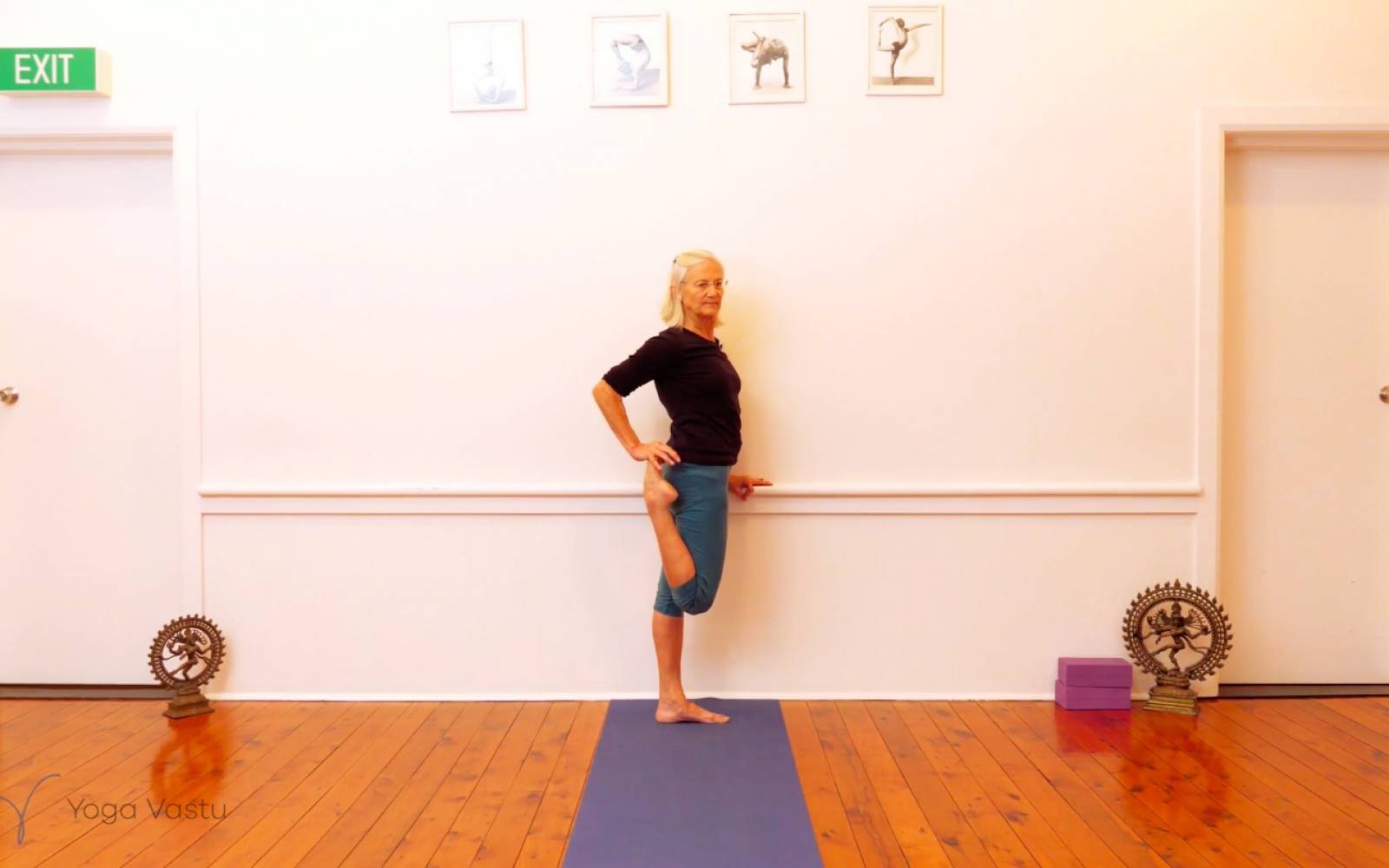 Online Iyengar yoga videos | Mindfulness in Forward Bends (Level 3)
