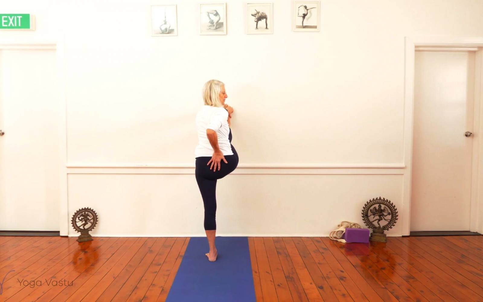 Online Iyengar yoga videos | Observing your Restrictions in Twists with Props (Advanced)
