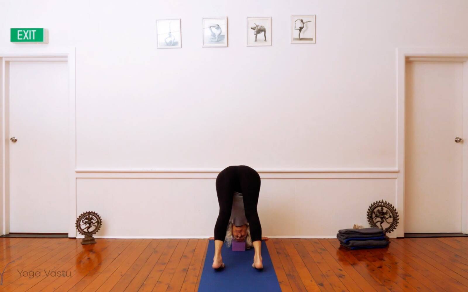 Online Iyengar yoga videos | Encouraging Relaxation Through Use of Props (Level 1/2)