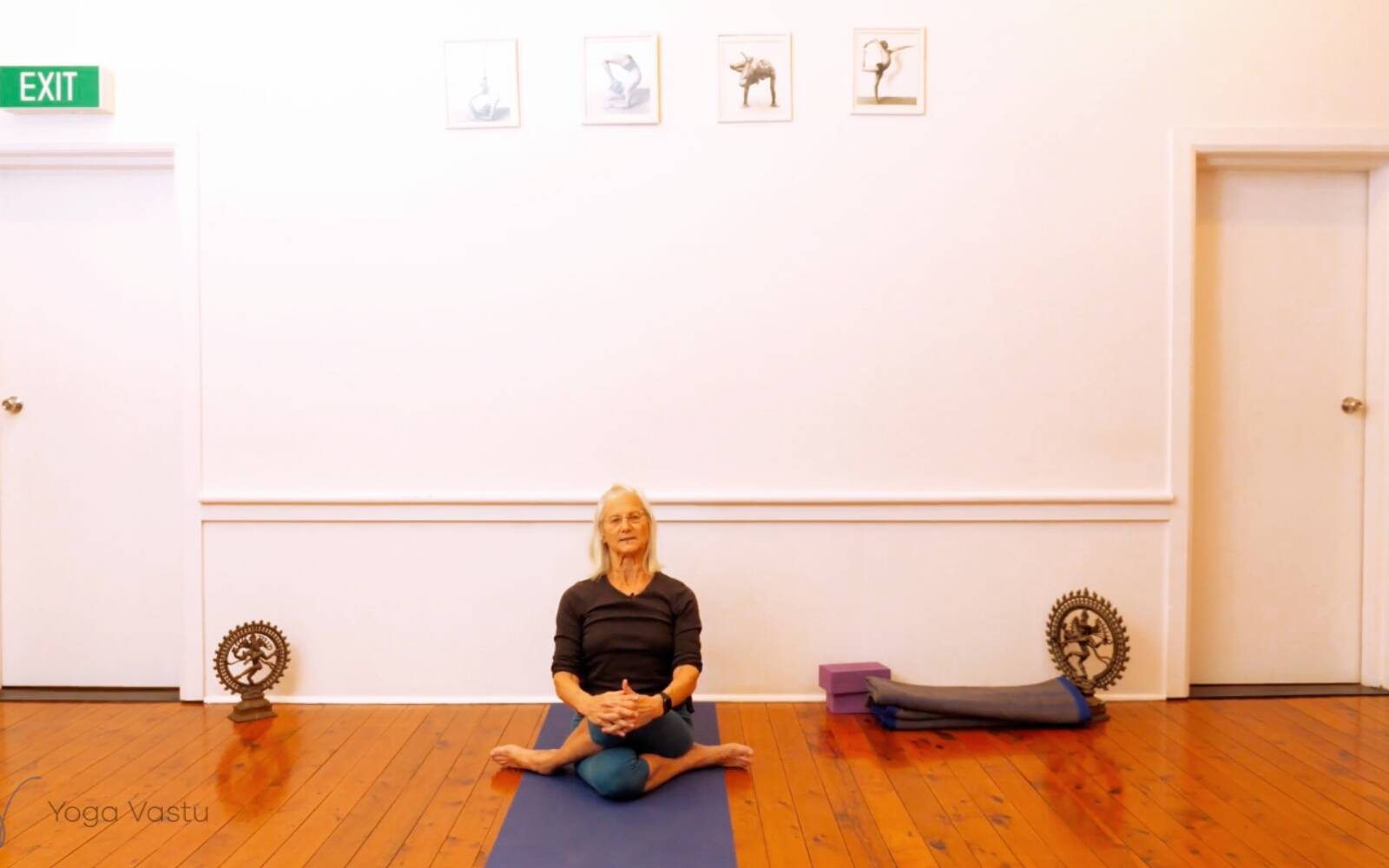 Online Iyengar yoga videos | Miscellaneous session to free body of excess tension (Level 1/2)