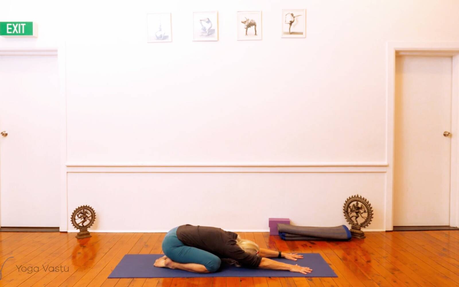 Online Iyengar yoga videos | Miscellaneous session to free body of excess tension (Level 1/2)