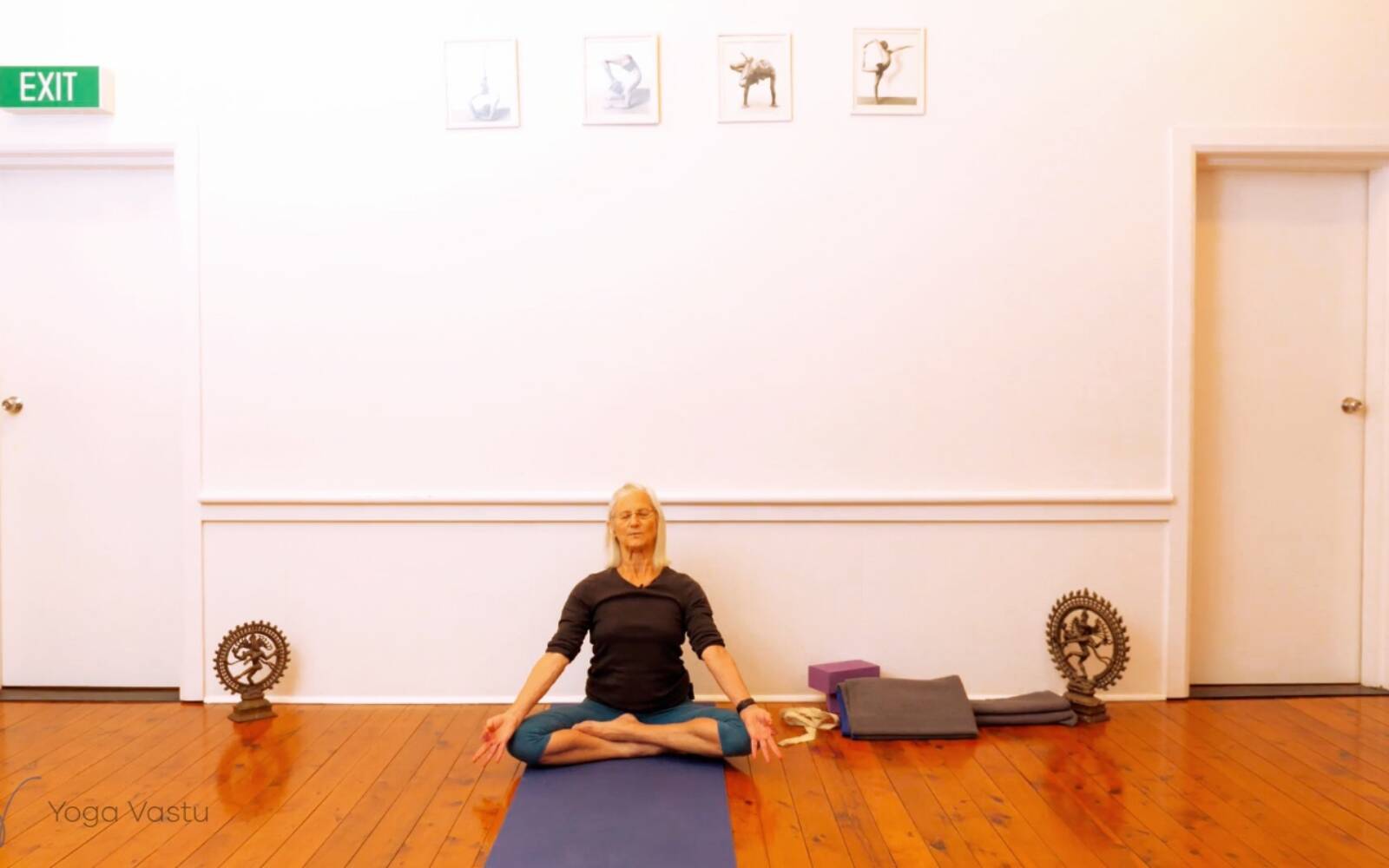Online Iyengar yoga videos | Miscellaneous session to free body of excess tension (Level 1/2)