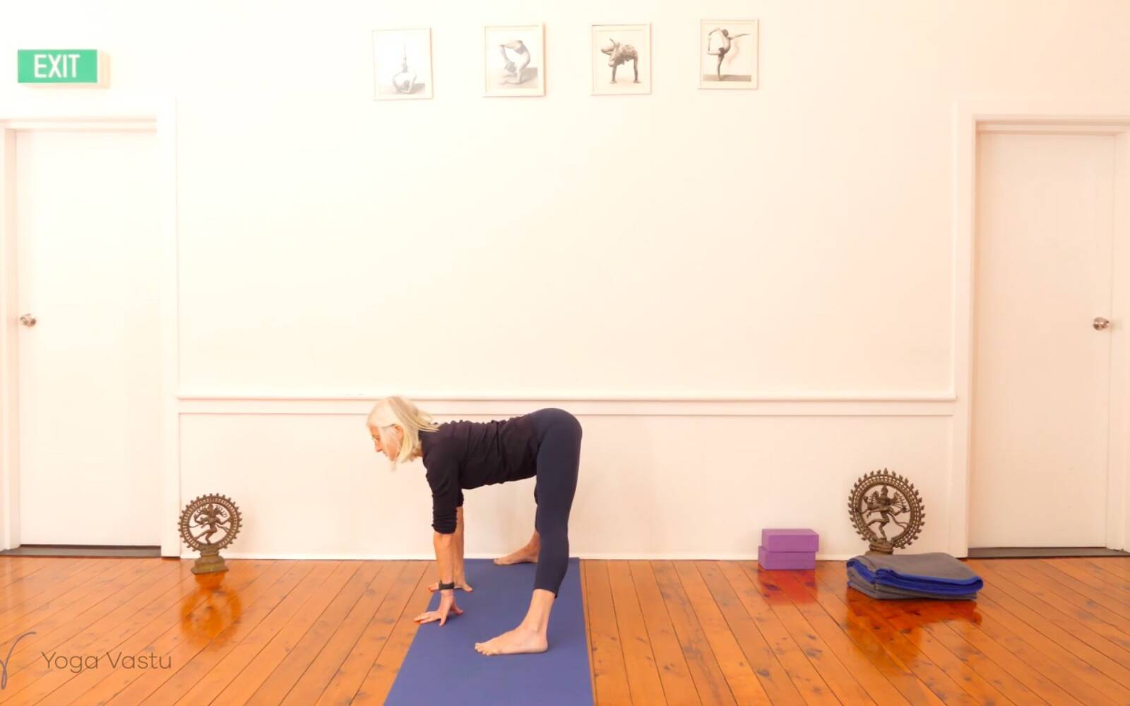 Online Iyengar yoga videos | Achieving Evenness and Elongation in Backbends (Advanced)