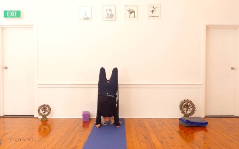 Online Iyengar yoga video thumbnail: Achieving Evenness and Elongation in Backbends (Advanced)
