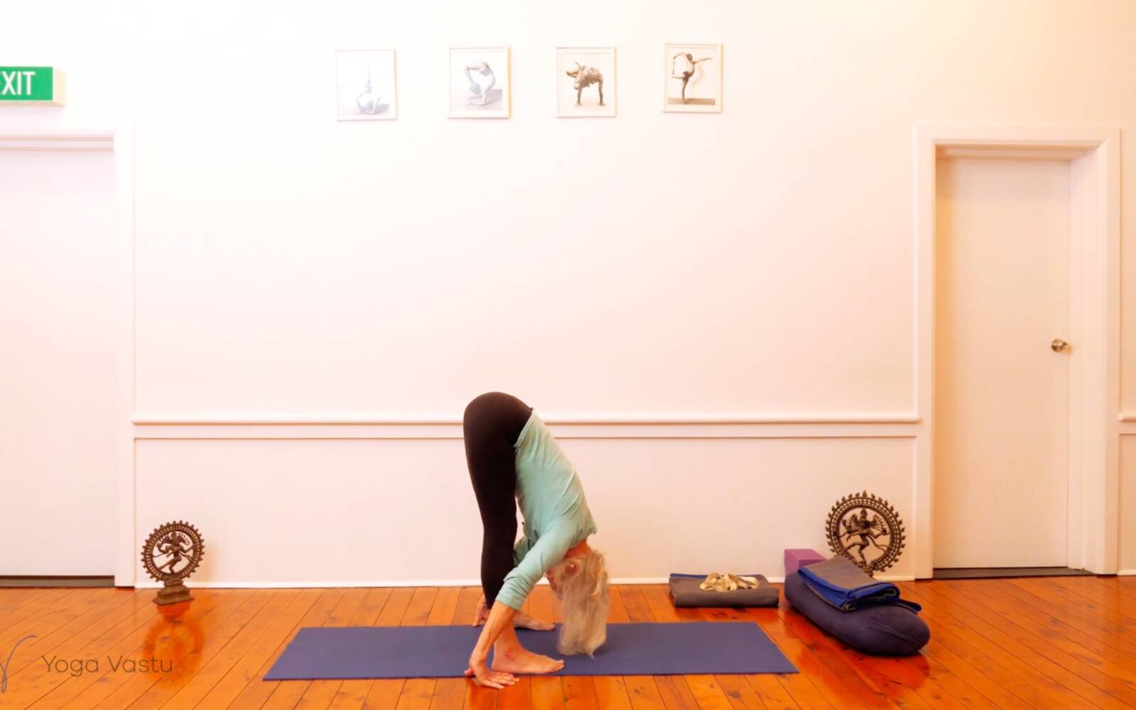 Online Iyengar yoga videos | Restorative: Using Props to Facilitate Observation (Level 3)