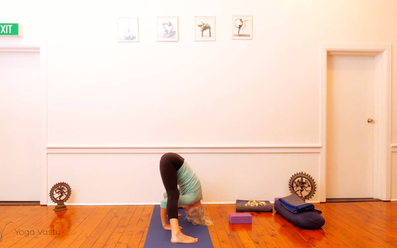 Online Iyengar yoga videos | Restorative: Using Props to Facilitate Observation (Level 3)