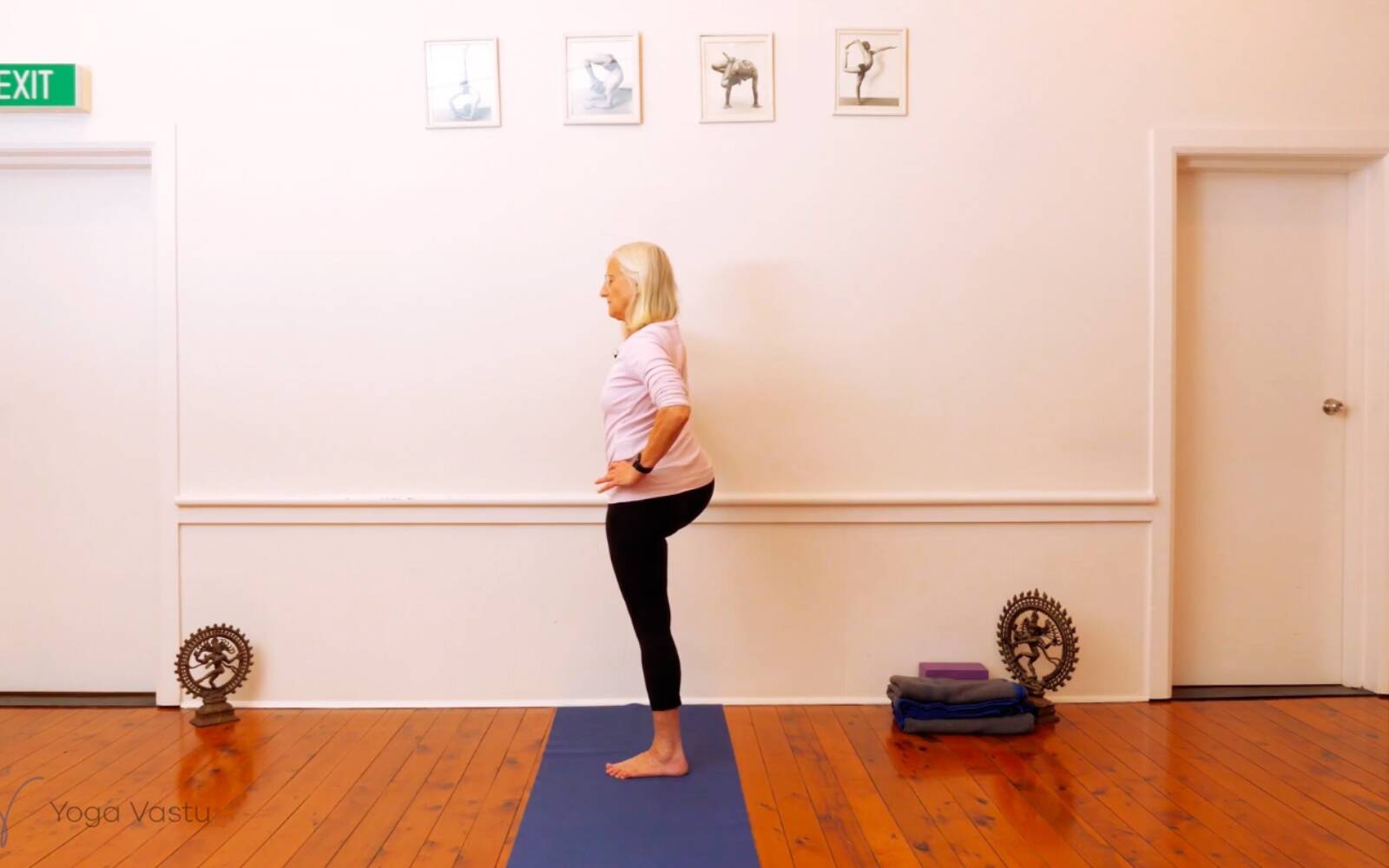 Online Iyengar yoga videos | The Concept of Timing in Standing Poses (Level 1/2)