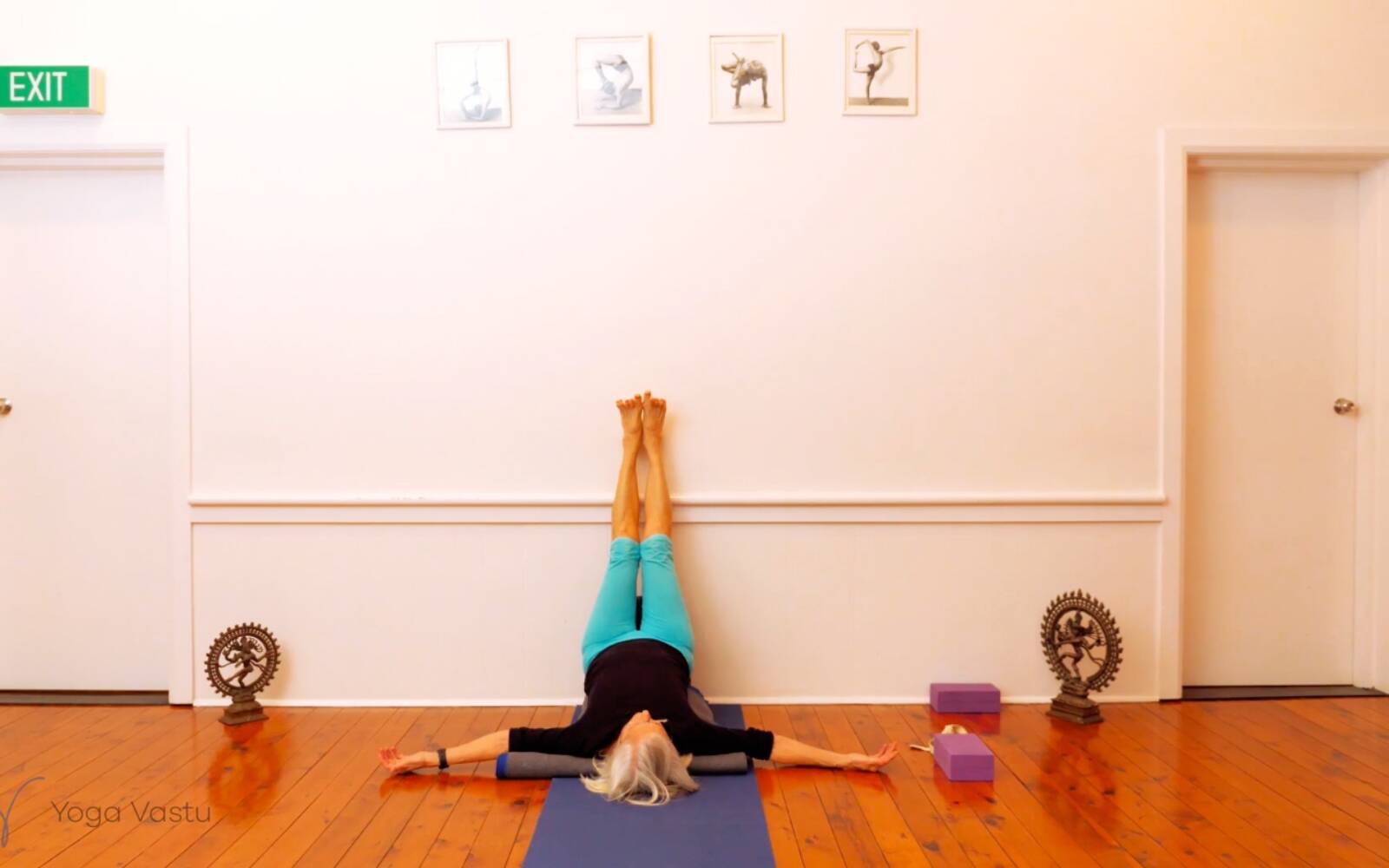 Online Iyengar yoga videos | Seated Poses and Open Twists (Level 1/2)