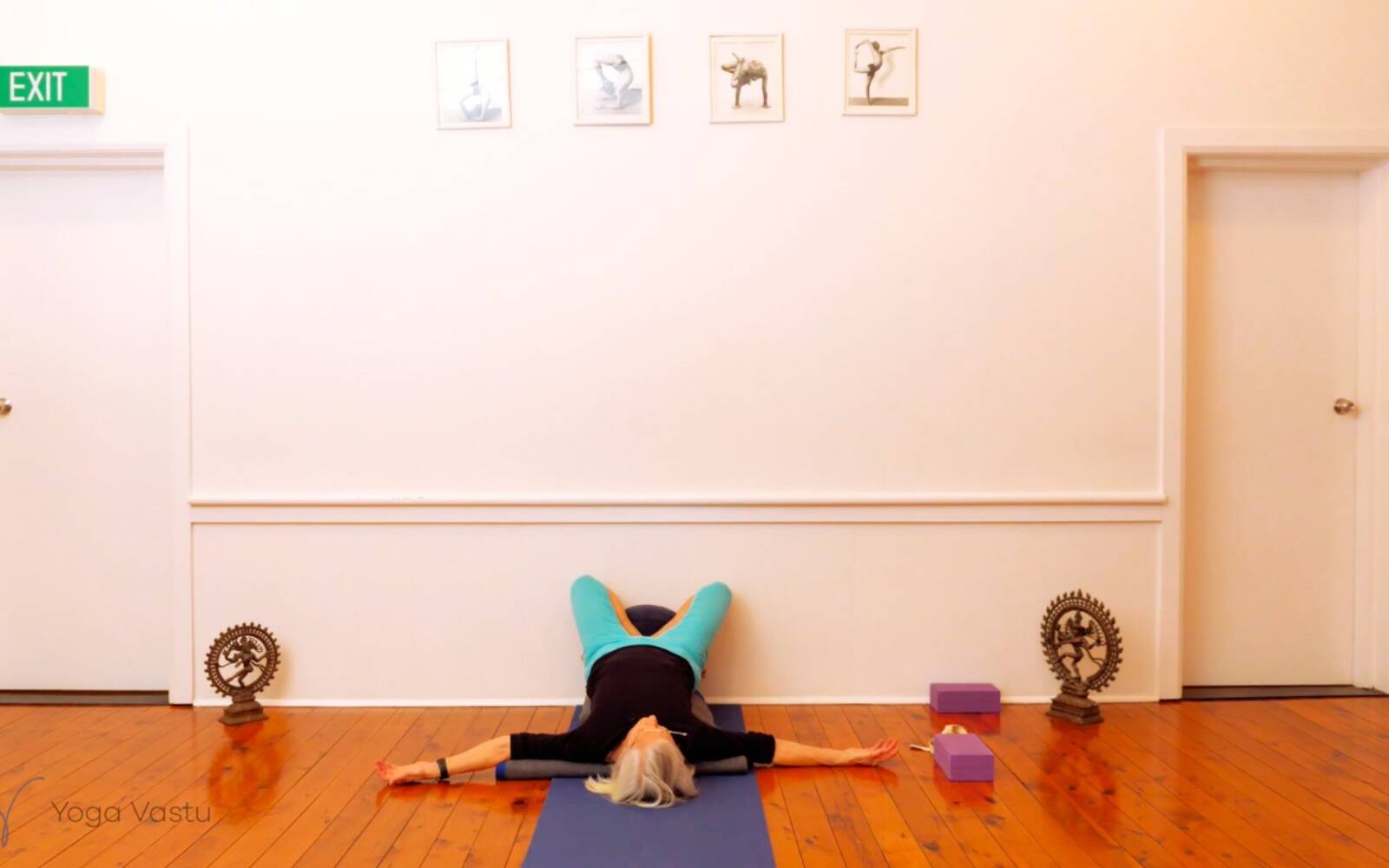 Online Iyengar yoga videos | Seated Poses and Open Twists (Level 1/2)
