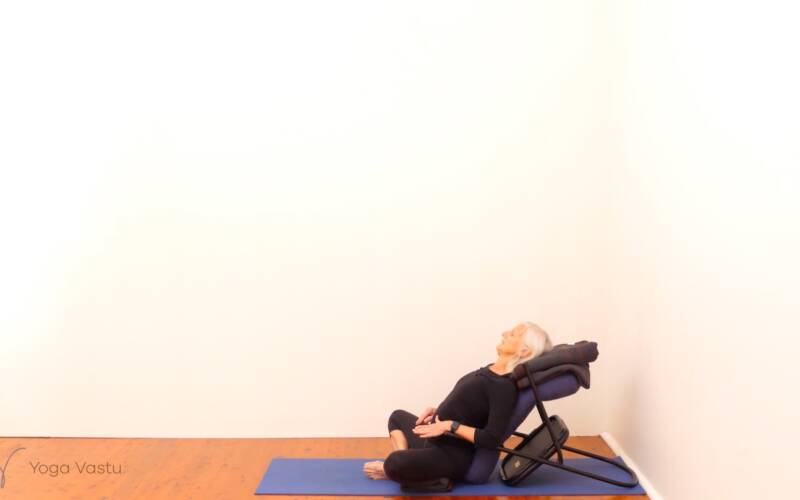 Online Iyengar yoga video thumbnail: Session for Menstrual Cramp Relief