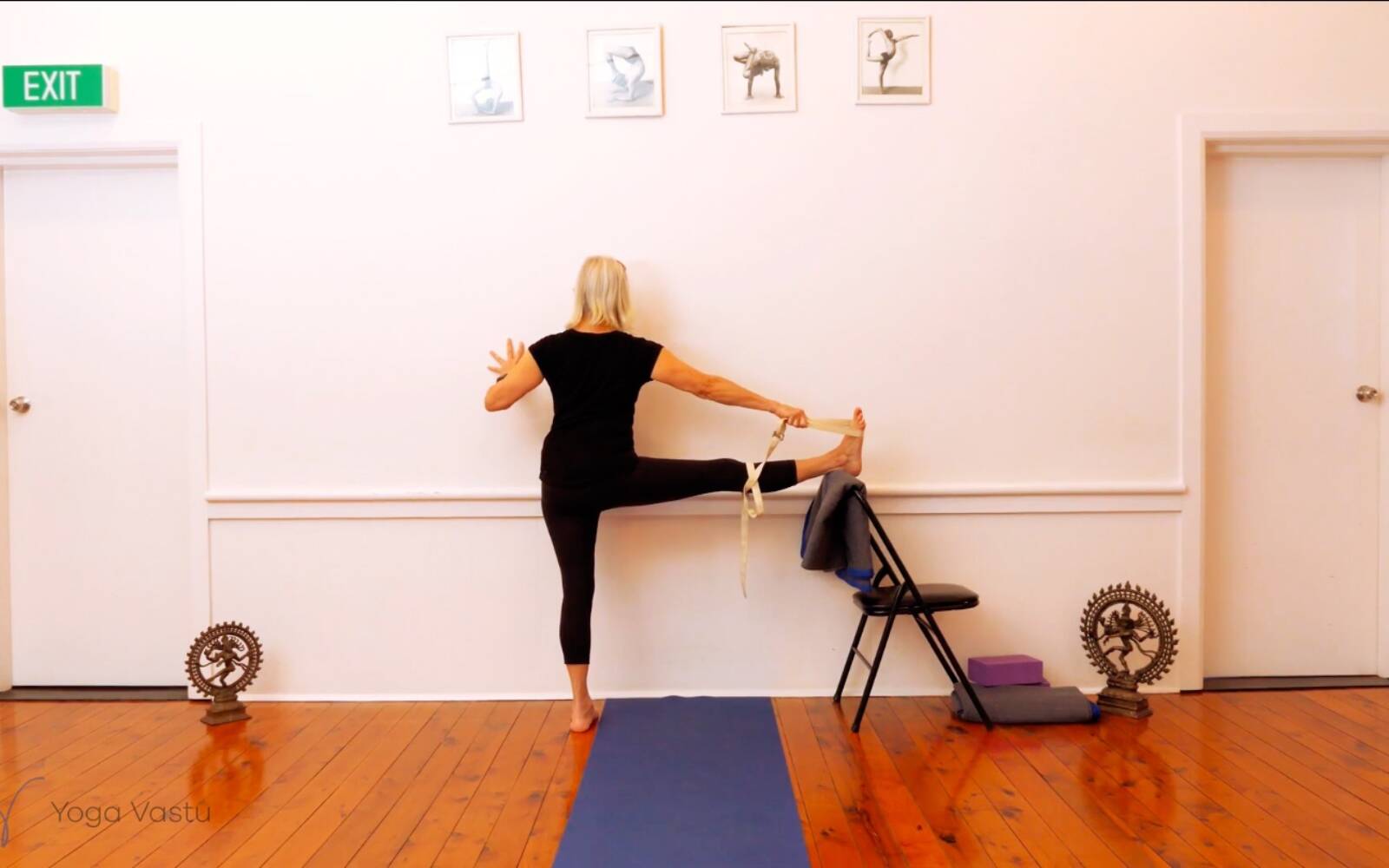 Online Iyengar yoga videos | Trying Out and Observing Different Pose Modifications (Level 3)
