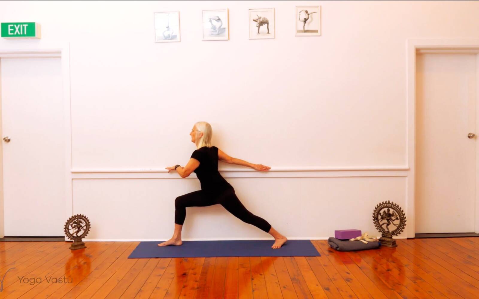 Online Iyengar yoga videos | Trying Out and Observing Different Pose Modifications (Level 3)