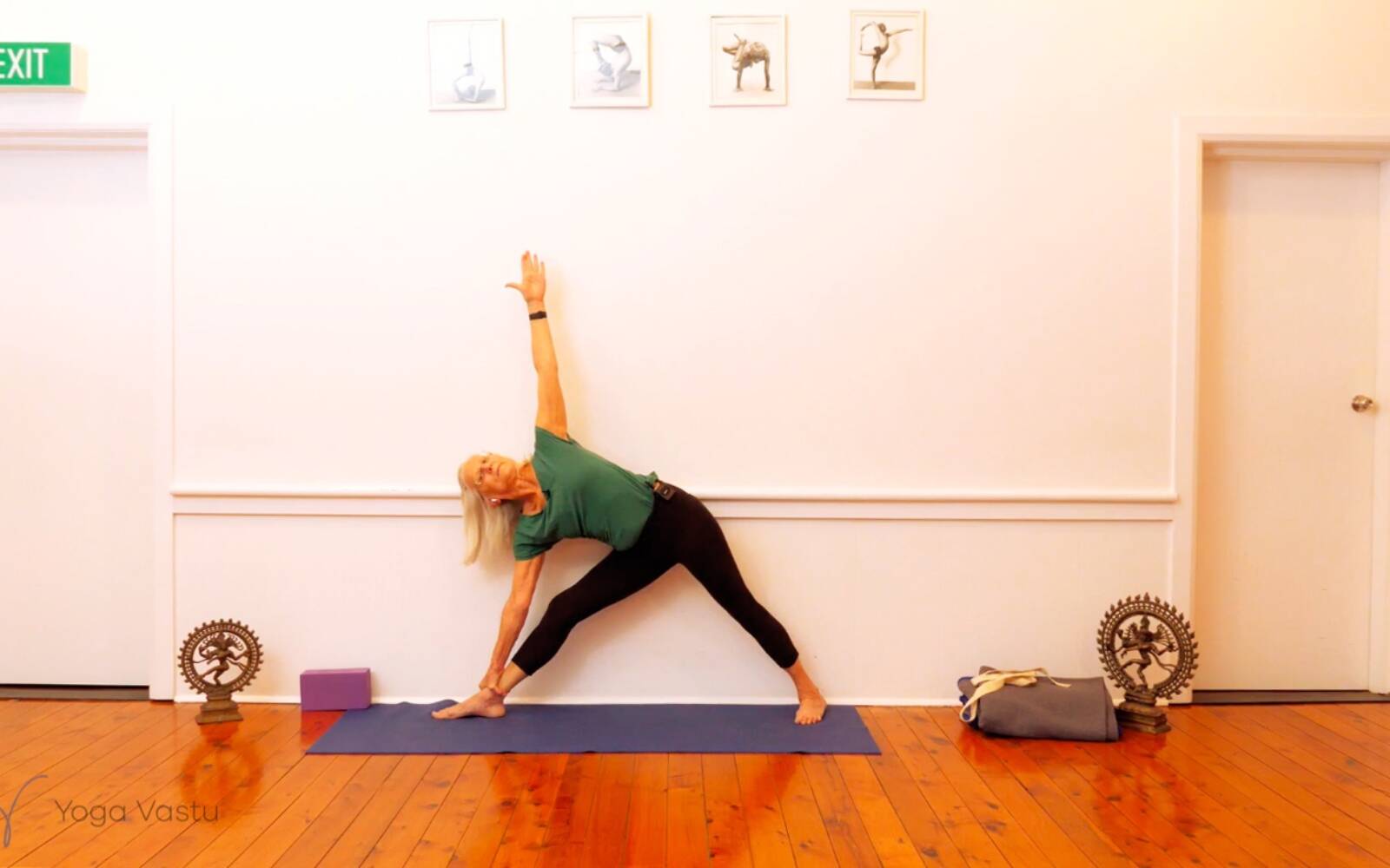 Woman Trying New Yoga Pose at Home Stock Photo - Image of exercising,  upward: 118957984