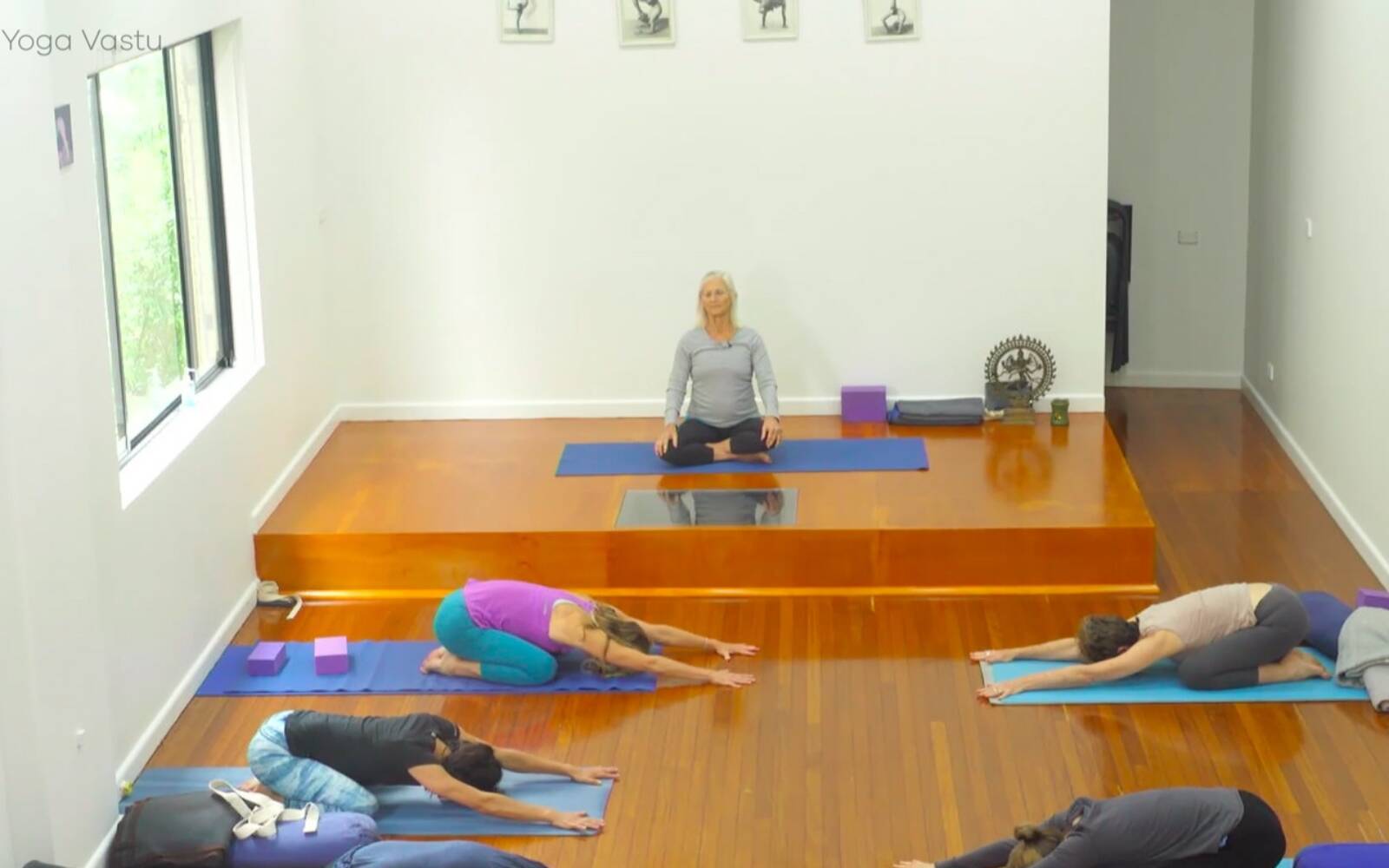 Online Iyengar yoga videos | Weight Distribution and Alignment in Backbends