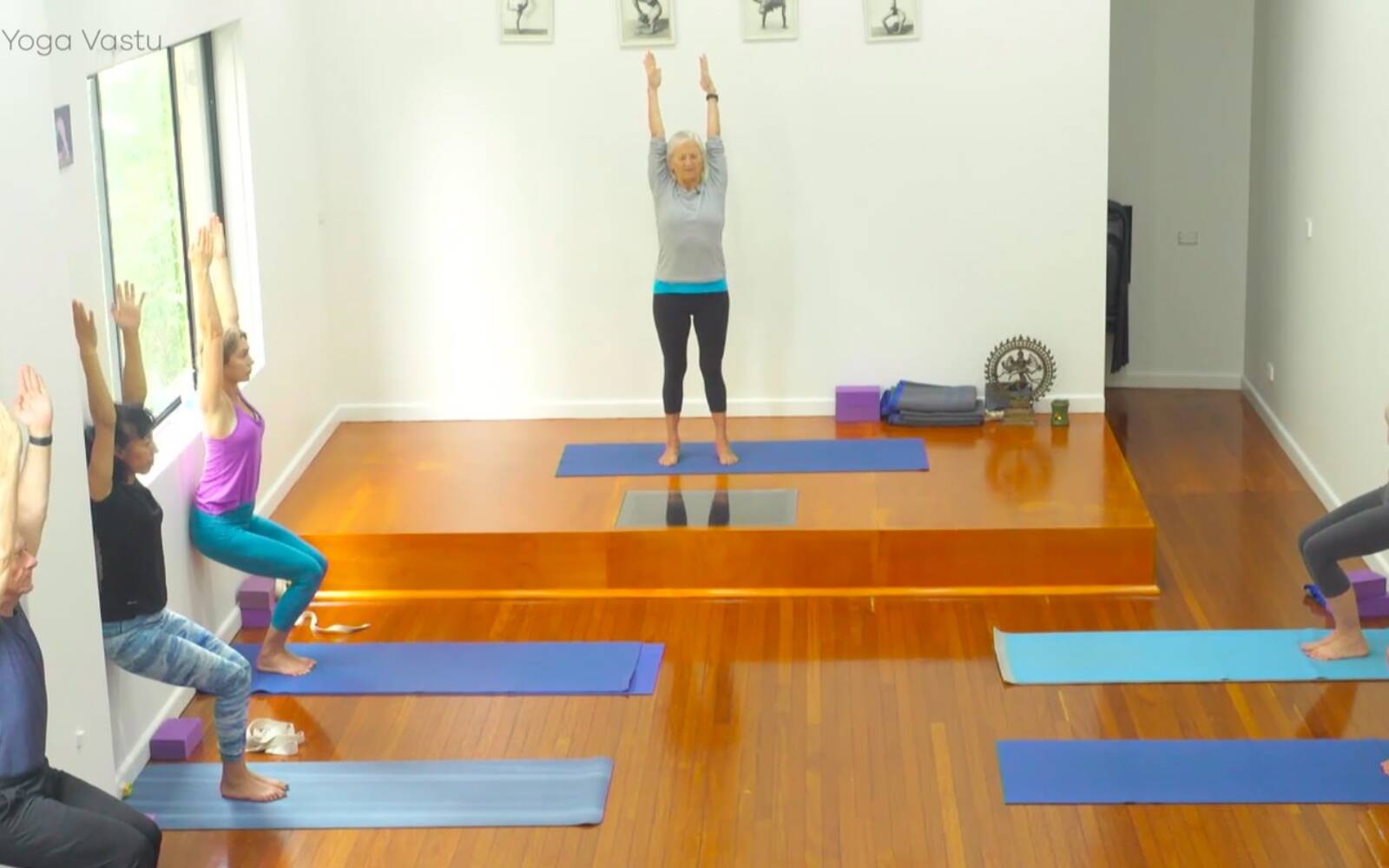 Online Iyengar yoga videos | Weight Distribution and Alignment in Backbends