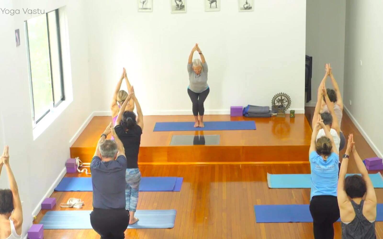 Online Iyengar yoga videos | Weight Distribution and Alignment in Backbends