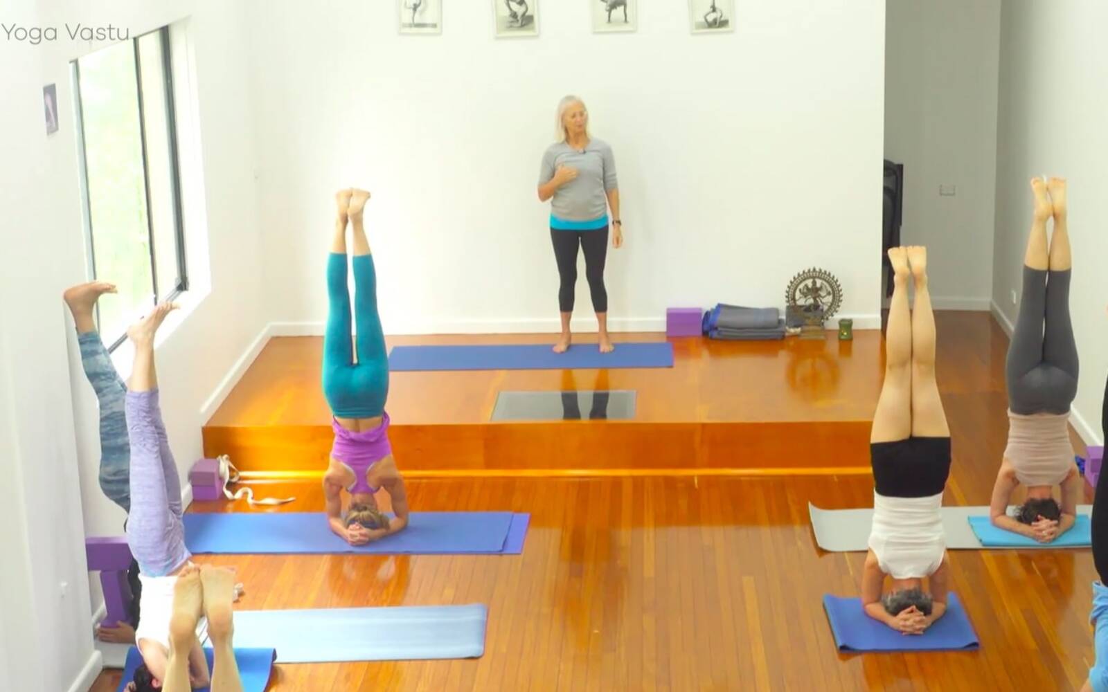 Online Iyengar yoga videos | Weight Distribution and Alignment in Backbends