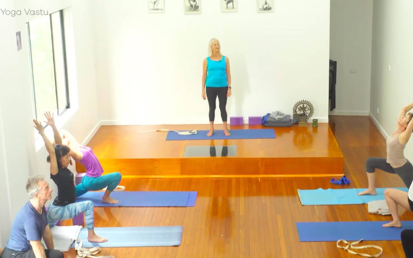 Online Iyengar yoga videos | Weight Distribution and Alignment in Backbends
