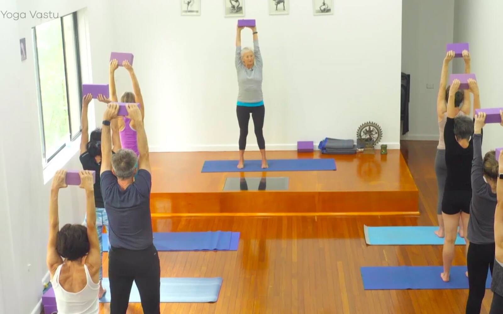 Online Iyengar yoga videos | Weight Distribution and Alignment in Backbends