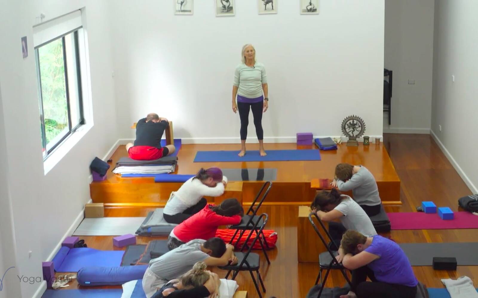 Online Iyengar yoga videos | Easter Workshop at the Balmain Iyengar Yoga Studio (pt.2)