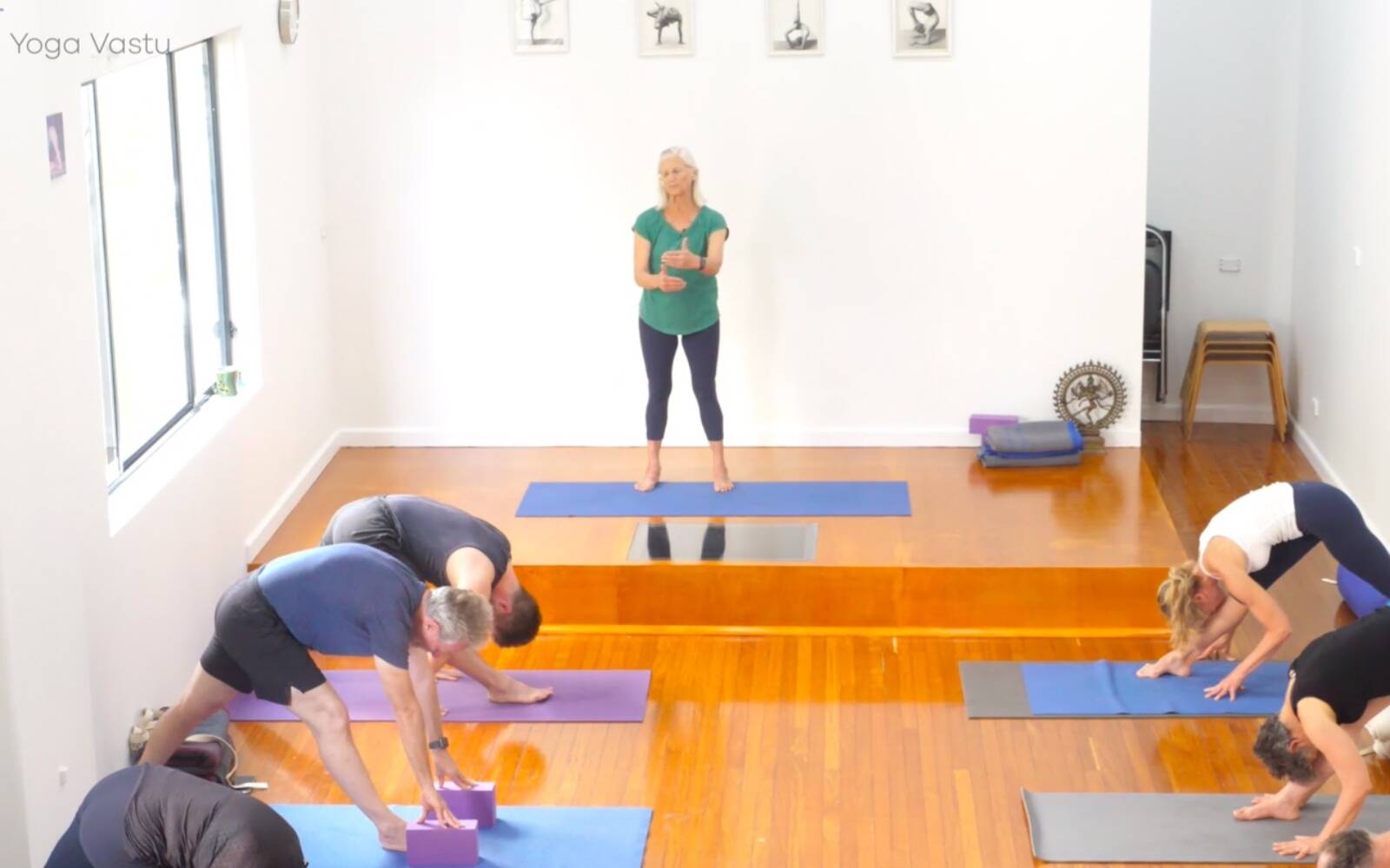 Online Iyengar yoga videos | Restorative Session to Soften and Increase Capacity