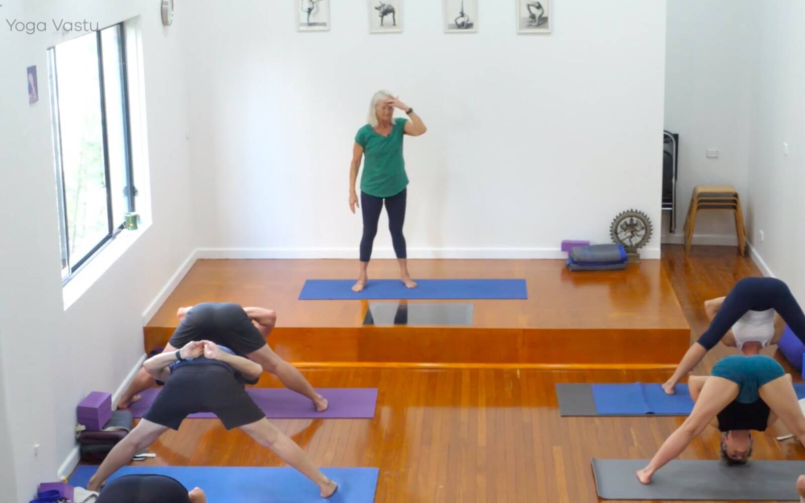 Online Iyengar yoga videos | Restorative Session to Soften and Increase Capacity