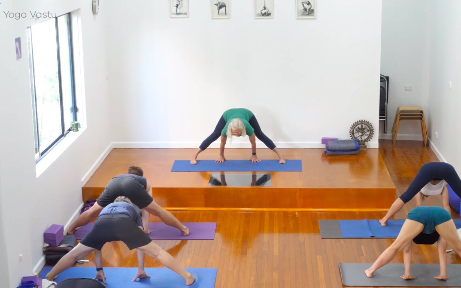 Online Iyengar yoga videos | Restorative Session to Soften and Increase Capacity