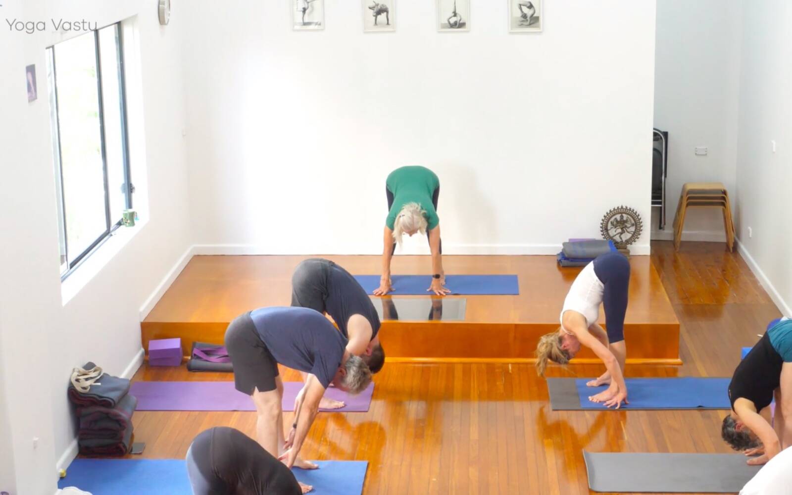 Online Iyengar yoga videos | Restorative Session to Soften and Increase Capacity