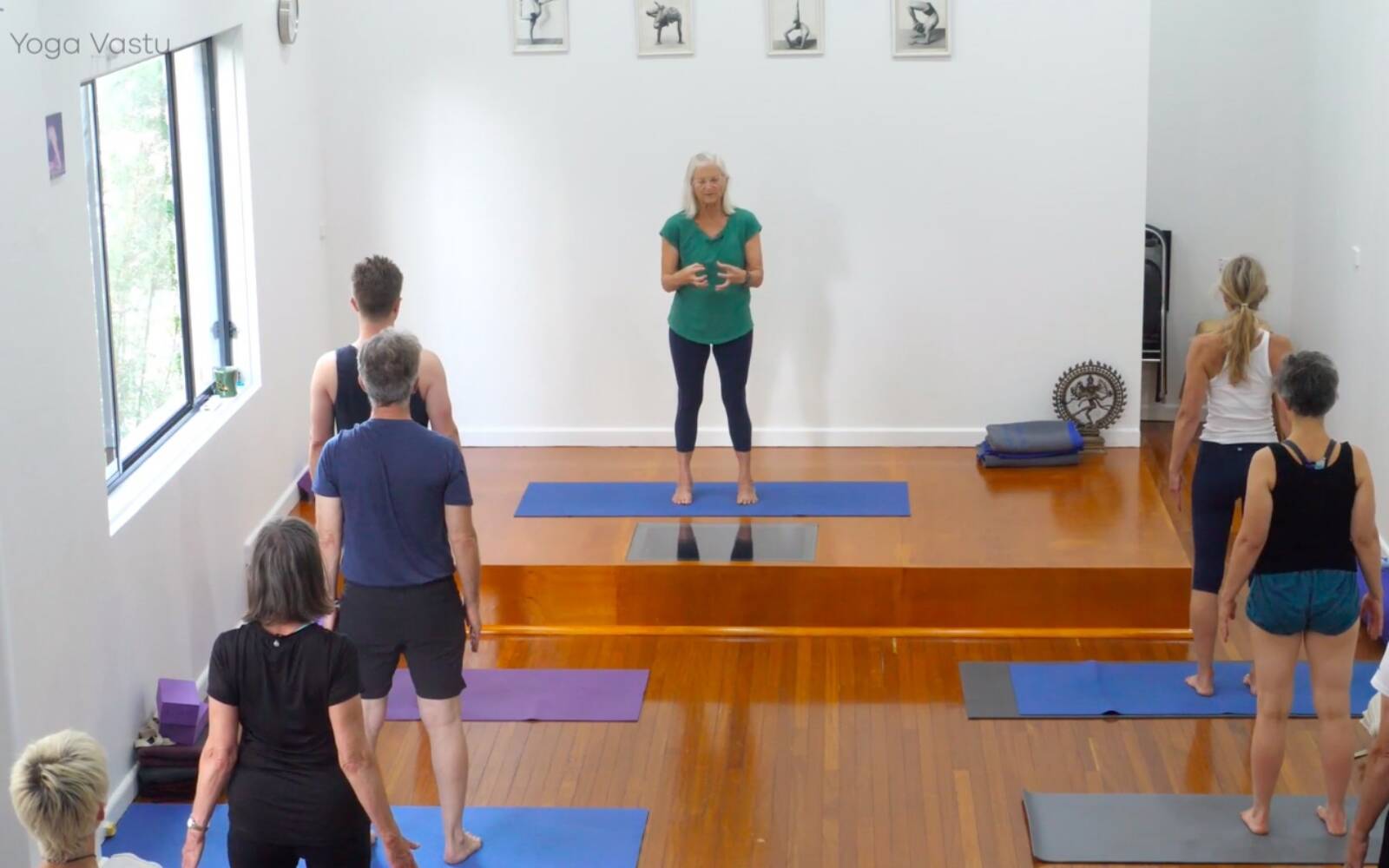 Online Iyengar yoga videos | Restorative Session to Soften and Increase Capacity