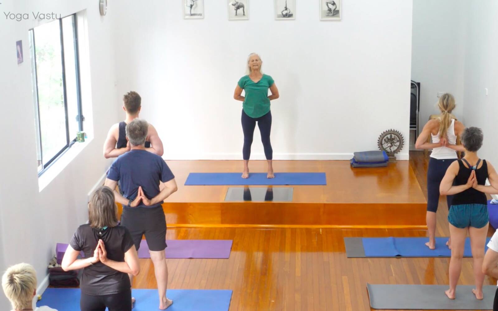 Online Iyengar yoga videos | Restorative Session to Soften and Increase Capacity