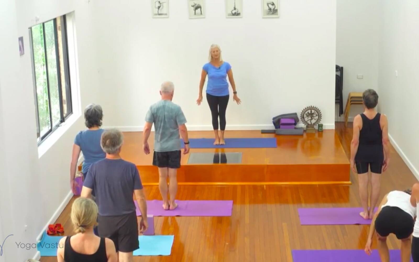 Online Iyengar yoga videos | Anchoring Yourself In Standing Poses (Level 3)