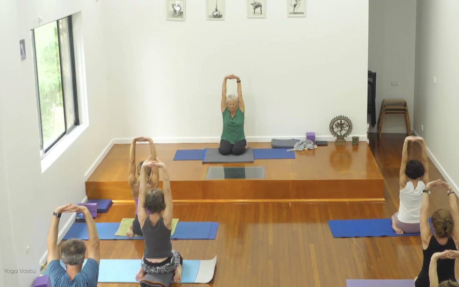 Online Iyengar yoga videos | Forward Bends to Facilitate Self-Reflection