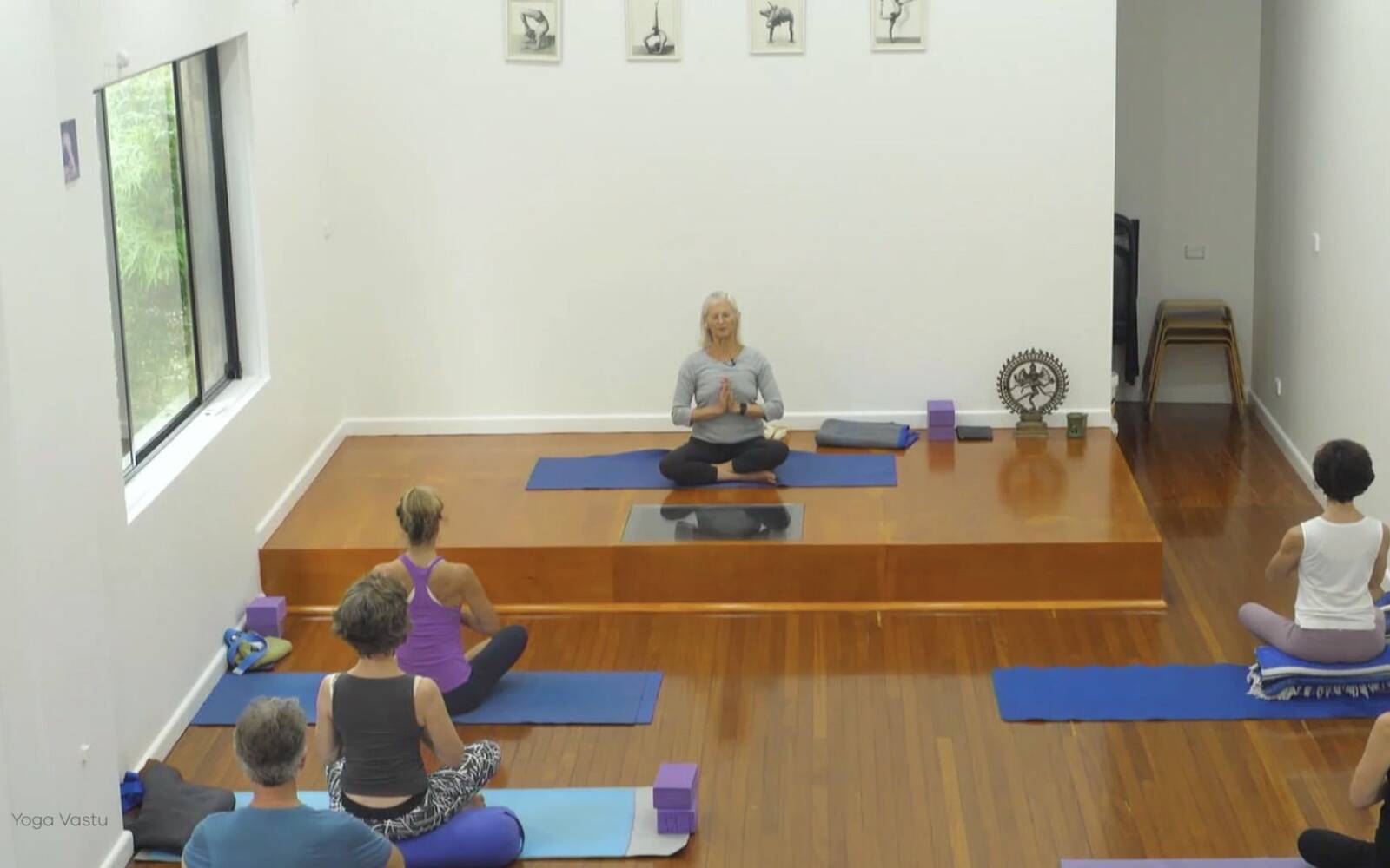 Online Iyengar yoga videos | Forward Bends to Facilitate Self-Reflection